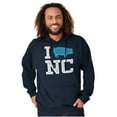 thumbnail image 1 of North Carolina Good Luck Pig Cute Hoodie Sweatshirt Women Men Brisco Brands M, 1 of 6