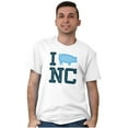 thumbnail image 1 of North Carolina Good Luck Pig Cute Men's Graphic T Shirt Tees Brisco Brands M, 1 of 4