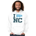 thumbnail image 1 of North Carolina Good Luck Pig Cute Unisex Plus Fleece Graphic Hoodie Brisco Brands 5X, 1 of 5