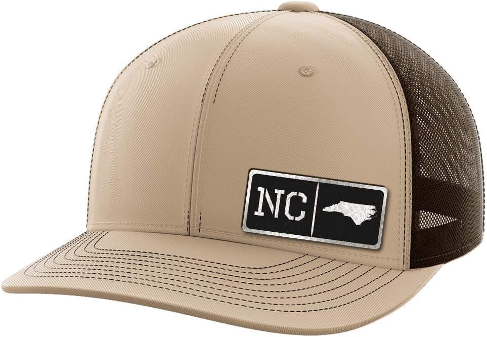 South Carolina United Black Patch Hat — Patriotic Leather Patch Cap, Breathable Fit
