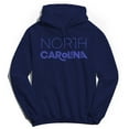 thumbnail image 1 of North Carolina Humor Graphic Navy Men's Crewneck Sweatshirt Hoodie, 1 of 1
