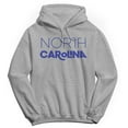 thumbnail image 1 of North Carolina Humor Graphic Sport Grey Men's Crewneck Sweatshirt Hoodie, 1 of 1