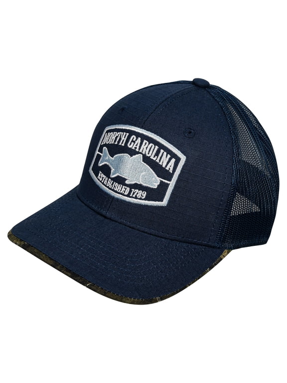 North Carolina Largemouth Cap- Navy/RTT