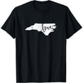 thumbnail image 1 of North Carolina Love Shirt State Pride NC Tshirt Love Gift T-Shirt, 1 of 3