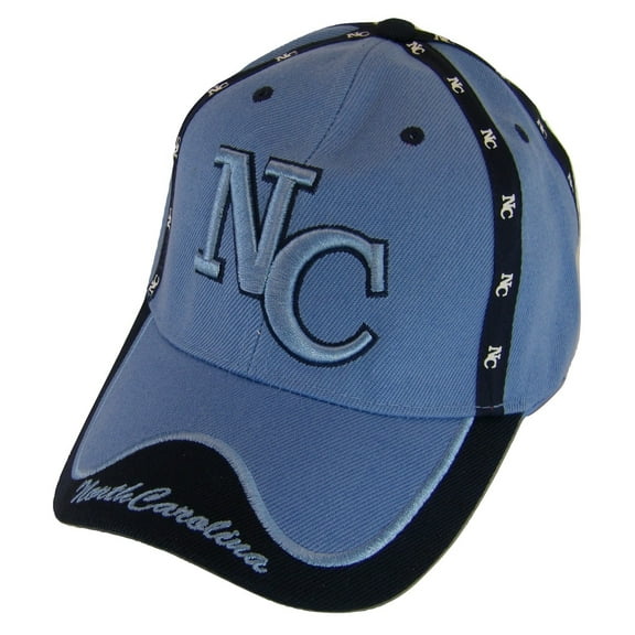 North Carolina Men's Adjustable Baseball Cap (Teal/Navy)