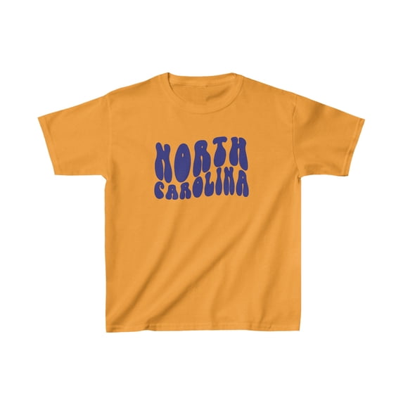 North Carolina NC Kids Shirt Gifts Youth Tee Tshirt