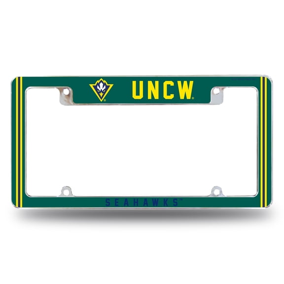 NORTH CAROLINA WILMINGTON ALTERNATE DESIGN ALL OVER CHROME FRAME