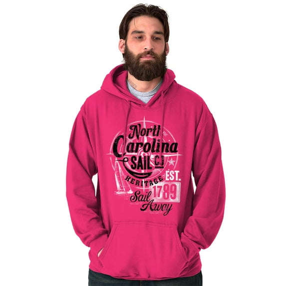 North Carolina Outer Banks Souvenir Hoodie Sweatshirt Women Men Brisco Brands L