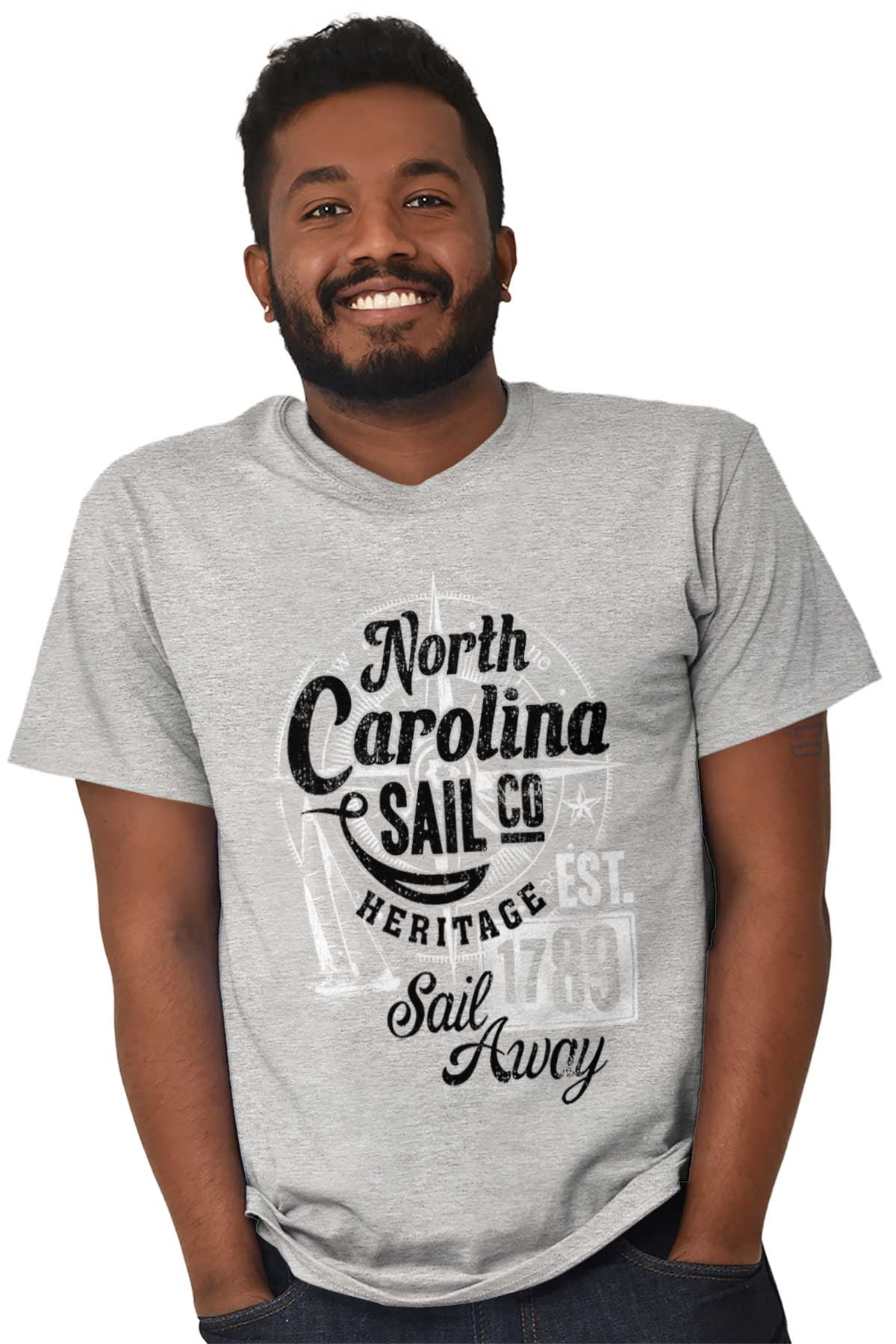 North Carolina Outer Souvenir Men's T Shirt Tees 4X - Walmart.com