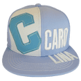 thumbnail image 1 of North Carolina Split Text Adjustable Snapback Baseball Cap (Sky Blue), 1 of 5