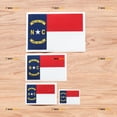 thumbnail image 1 of North Carolina State Flag Vinyl Decal Sticker - 4 Pack Reflective, 2 Inches, 3 Inches, 4 Inches, 6 Inches - for Car Boat Laptop Cup Phone, 1 of 8