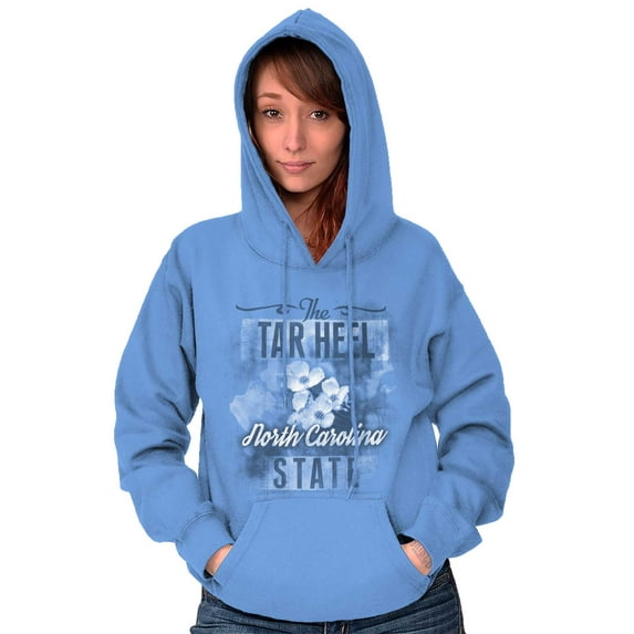 North Carolina State Flower Souvenir Hoodie Sweatshirt Women Brisco Brands S