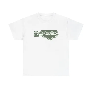 North Carolina State Logo BRAND NEW Apparel T Shirt Unisex Unisex Heavy Tee