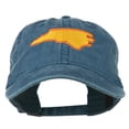 thumbnail image 1 of North Carolina State Map Embroidered Cap - Navy OSFM, 1 of 5