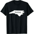thumbnail image 1 of North Carolina State Outline Home Map Unisex Short Sleeve Graphic Casual Tee Shirt, 1 of 6
