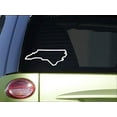 thumbnail image 1 of North Carolina State Outline *I098* 8" Sticker decal state flag, 1 of 1