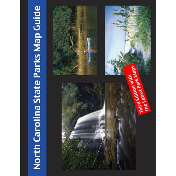 North Carolina State Park Map Guide, (Paperback)