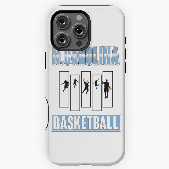 North Carolina State Pride UNC Fan Phone Case for iPhone 16 15 14 13 12 11 Pro Max