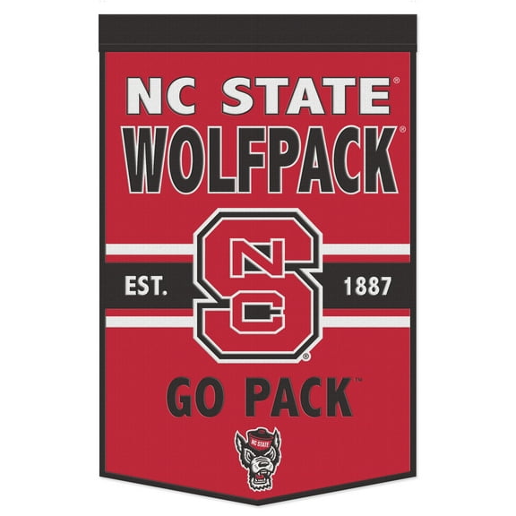 WinCraft NC State Wolfpack 24" x 38" Primary Logo Banner