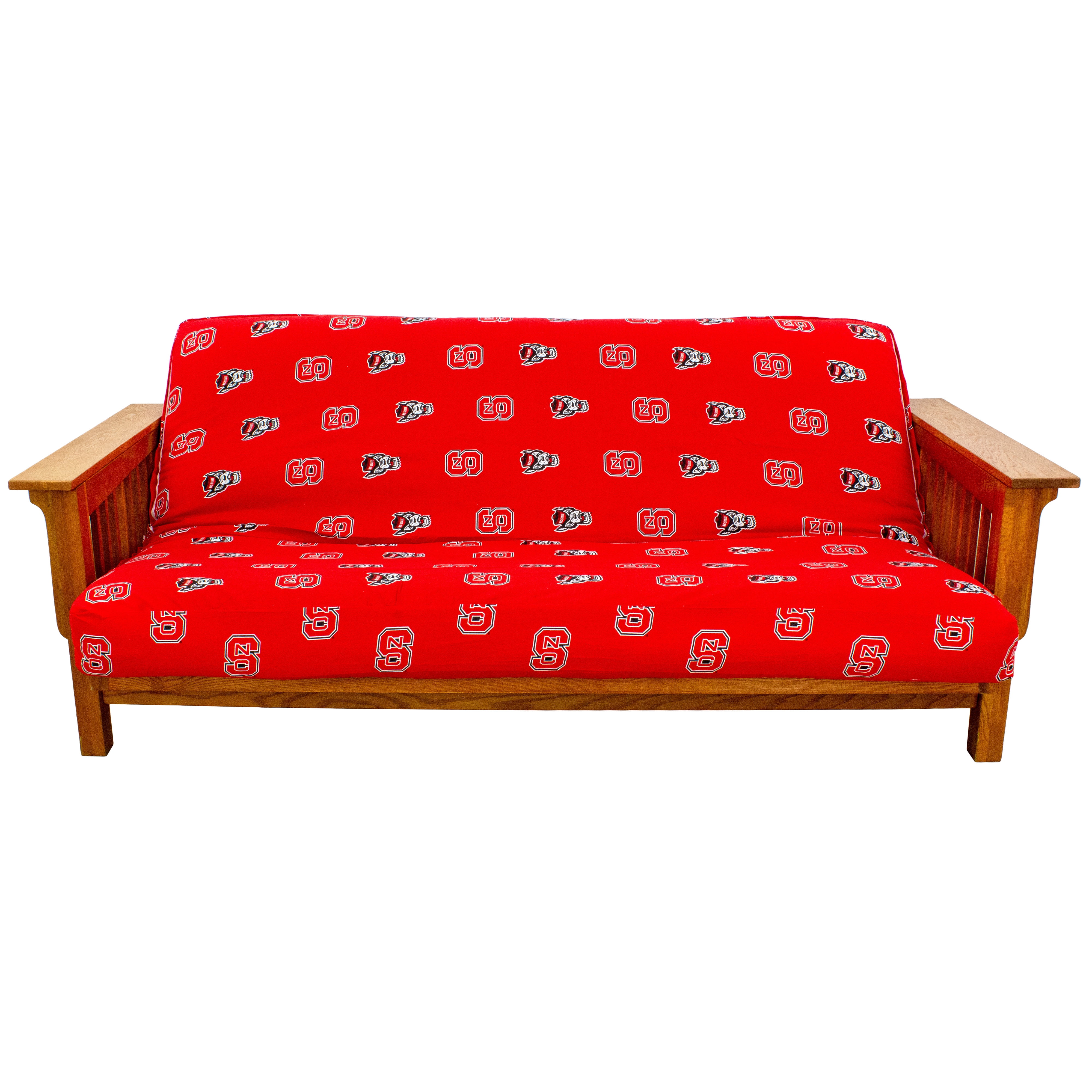North Carolina State Wolfpack Futon Cover - Full size fits 6 and 8 inch mats