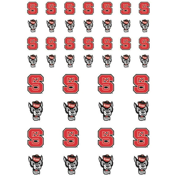 North Carolina State Wolfpack Small Sticker Sheet - 2 Sheets