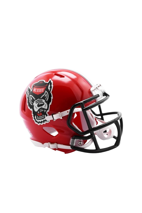 North Carolina State Wolfpack Tuffy Red Riddell NCAA Speed Mini Helmet