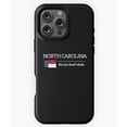 thumbnail image 1 of North Carolina State with Flag Art N7058 Phone Case for iPhone 17 16 15 14 13 12 11 Pro Max, 1 of 2