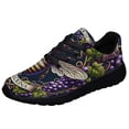 thumbnail image 1 of North Carolina Stte Honeybee and Grapes Shoes Sneakers Black Size 10, 1 of 7