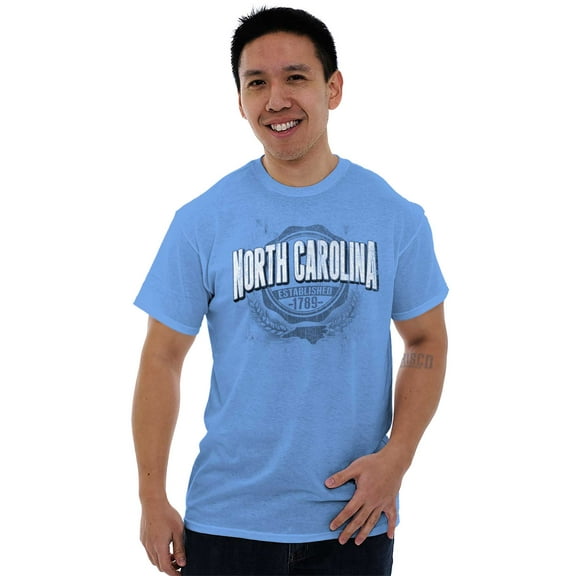 North Carolina Student Campus Pride Men's Graphic T Shirt Tees Brisco Brands S