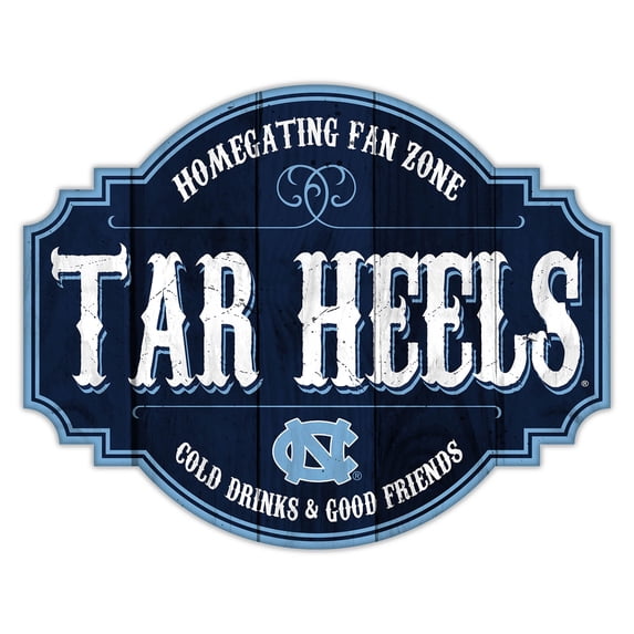 North Carolina Tar Heels 24'' Homegating Tavern Sign