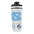 thumbnail image 1 of North Carolina Tar Heels 26oz. 4D Stainless Steel Shaker Bottle, 1 of 2
