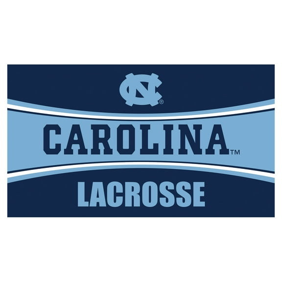 North Carolina Tar Heels 28" x 16" Lacrosse Trapper Door Mat