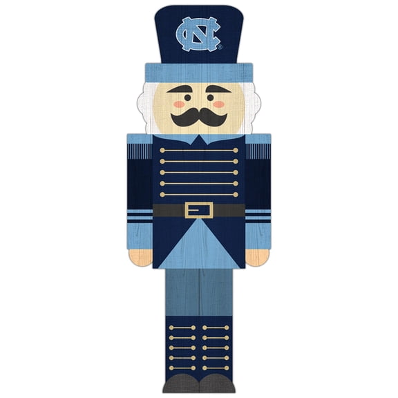 North Carolina Tar Heels 31'' Nutcracker Leaner