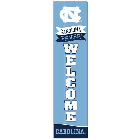 North Carolina Tar Heels 47" Leaner Fan Sign