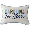 thumbnail image 1 of North Carolina Tar Heels Tones Rectangular Piped Pillow, 1 of 1