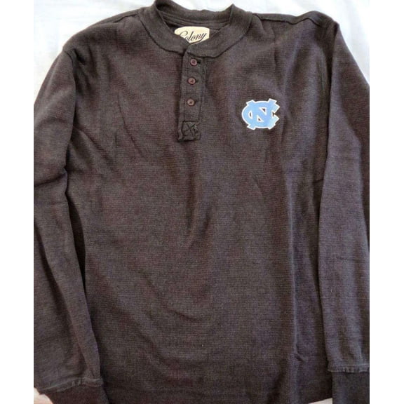North Carolina Tar Heels long sleeve charcoal gray Colony Vintage shirt NEW