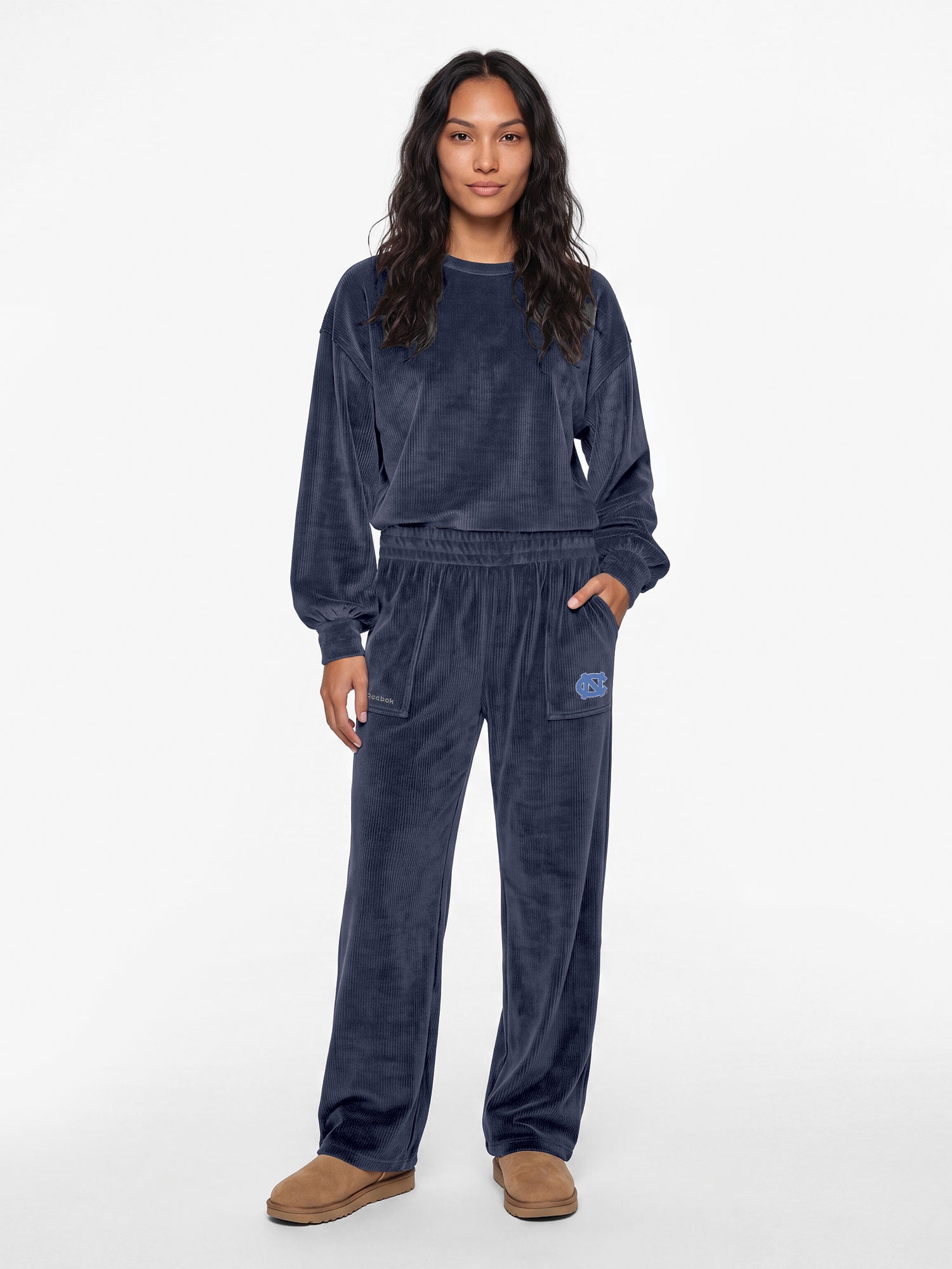 North Carolina Tar Heels Reebok Womens Fashion Fit Fleece Pant