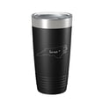thumbnail image 1 of North Carolina Tumbler Home State Travel Mug Insulated Laser Engraved Map Coffee Cup 20 oz Black, 1 of 5