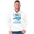 thumbnail image 1 of North Carolina You're Home Here Cute Hoodie Sweatshirt Women Men Brisco Brands M, 1 of 6