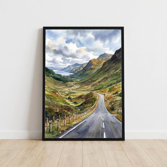 North Coast 500 Print: Scottish Highlands Art