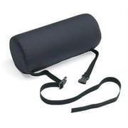 North Coast Medical Lumbar Roll, Navy Blue, Standard, With Attachment Straps