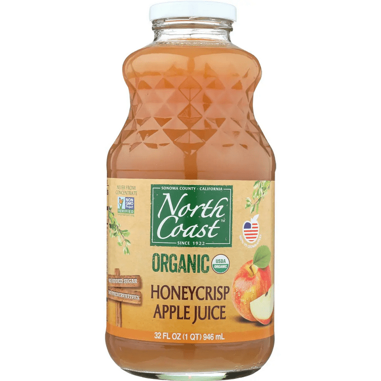  Wellsley Farms Organic Honeycrisp Apple Juice, 2 pk