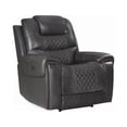 thumbnail image 1 of North Cushion Back Power^2 Glider Recliner Grey, 1 of 3