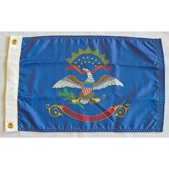 North Dakota - 12"X18" Nylon Flag