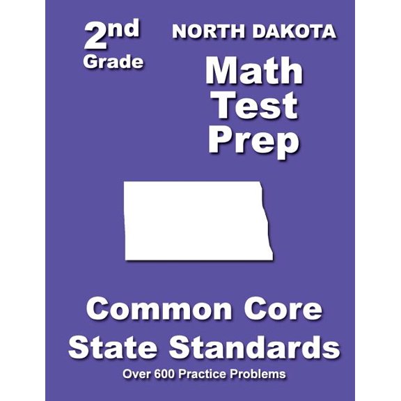 North Dakota 2nd Grade Math Test Prep : Common Core State Standards