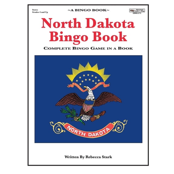 North Dakota Bingo Book: Complete Bingo Game In A Book (Bingo Books)