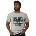 thumbnail image 1 of North Dakota Bison Distressed ND Men's Graphic T Shirt Tees Brisco Brands S, 1 of 4