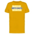thumbnail image 1 of North Dakota Dotted Map Ts Tee Men's -Image by Shutterstock, 1 of 2