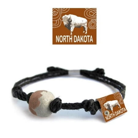North Dakota Earth Bands Bracelet | Eco Friendly | Natural Hemp | Vegan Boho | Custom Jewelry | Handmade w/ Earth & Sand