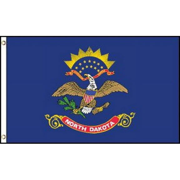 North Dakota Flag 2x3ft Poly